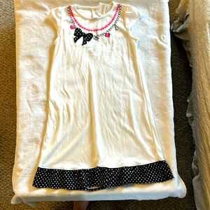 NWT GYMBOREE NECKLACES BOW DOTS KNIT NIGHTGOWN 10-12 NEW HTF